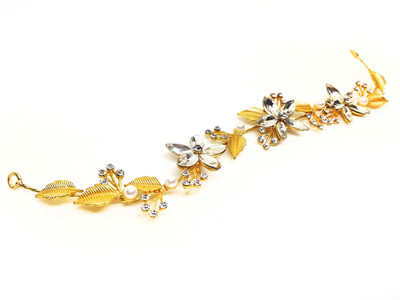 

Prime Crystal Tiyara For GIrls & Women Hair Accessory Set(Multicolor)