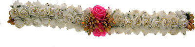 

Anuradha Art Jewellery Brooch Pin Hair Pin(White)