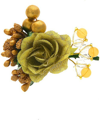 

Anuradha Art Jewellery Brooch Pin Hair Pin(Green)