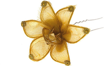 

Anuradha Art Jewellery Brooch Pin Hair Pin(Gold)