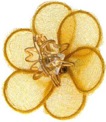 

Anuradha Art Jewellery Brooch Pin Hair Pin(Yellow)