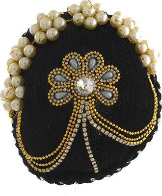 

Anuradha Art Jewellery Brooch Pin Hair Pin(Gold)