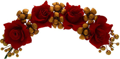 

Anuradha Art Jewellery Brooch Pin Hair Pin(Red)