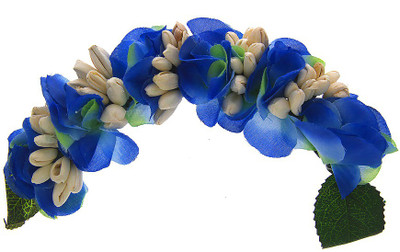 

Anuradha Art Jewellery Brooch Pin Hair Pin(Blue)