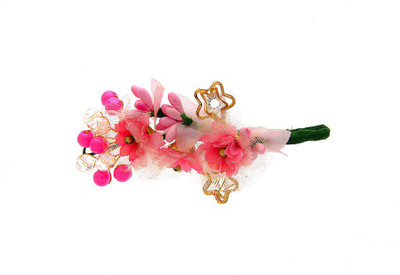 

Anuradha Art Jewellery Brooch Pin Hair Pin(Pink)