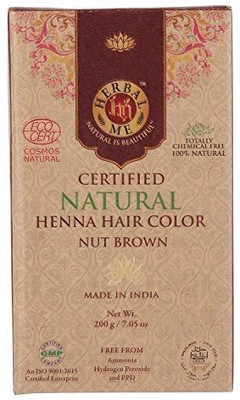 

Herbal Me NUT BROWN HAIR COLOUR Hair Color(NUT BROWN)