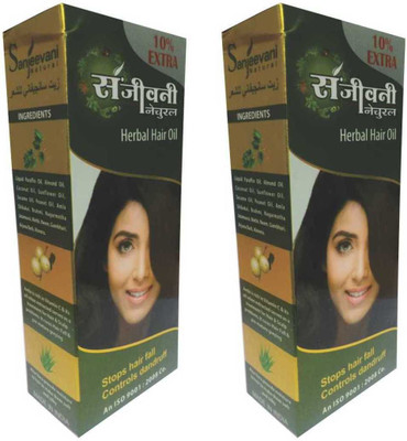 

SANJEEVANI NATURAL Herbal Hair Oil (PACK OF 2) Hair Oil(220 ml)