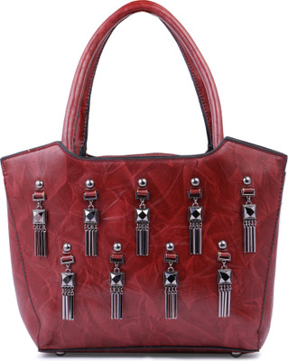 

Ritupal Collection Hand-held Bag(Maroon)