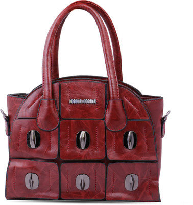 

Ritupal Collection Hand-held Bag(Maroon)