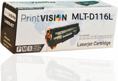 

PRINT VISION PRINT VISION 116 Toner Cartridge Compatible For Samsung MLT-D116S Toner Cartridge For Use In Xpress SL-M2625, SL-M2626, SL-M2675, SL-M2676, SL-M2825, SL-M2826, SL-M2875, SL-M2876 Printers Toner cartridge (Black) Single Color Ink Toner(Black)