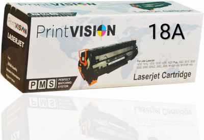 

PRINT VISION PRINT VISION 18A for CF218A Toner Cartridge Compatible Laserjet Pro M104 Single Color Ink Toner(Black)