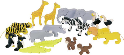 

Goki African animals(Multicolor)