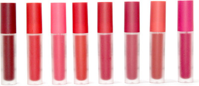 

Butees18 Water Proof Matte Lip ( Set Of 8 )(Multicolor)