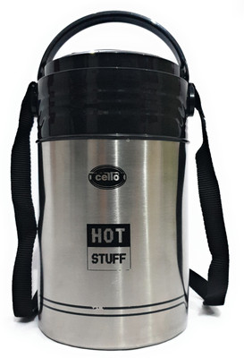 cello Hot Stuff 4 Containers Lunch Box(990 ml, Thermoware)