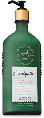 

Bath and Body Works AROMATHERAPY EUCALYPTUS BODY LOTION 192 ML(192 ml)