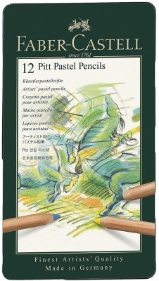 FABER-CASTELL 12 Pastel pencils -Pitt pack of 1 Pencil(Grey)