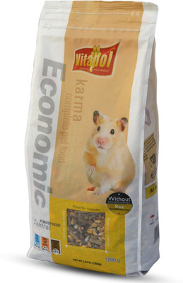 

Vitapol Small Animals Food Fruit 1200 g Dry Hamster Food(Pack of 2)