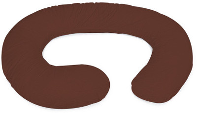 

Cloth Fusion Solid Plain Pregnancy Pillow Pack of 1(DARKBROWN)