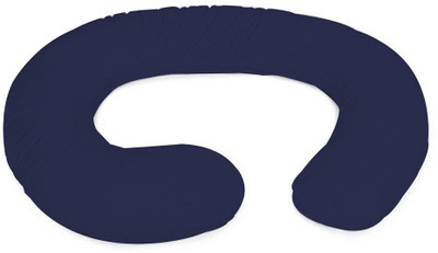 

Cloth Fusion Solid Plain Pregnancy Pillow Pack of 1(Navy Blue)