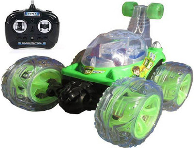 

Kimaya Sports Toys Ben 10 Stunt Car(Green)