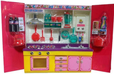 

TOYGALAXY DORA THE EXPLORER KITCHEN SET WITH LIGHTS AND SOUND (BATTERY OPERATED)