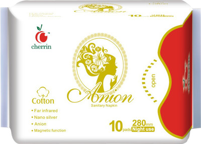 

Cherrin AnionSanatoryPad@Red Sanitary Pad(Pack of 10)