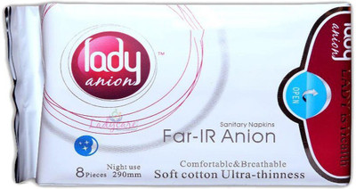 

Lady anion Ladyanion Sanitary Pad(Pack of 8)