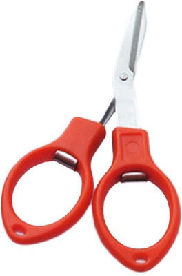 

Prime Foldable Folding Scissor Small All Purpose | General Cutting | Beauty | Personal Care | Tools And Accessories Scissors(Set of 1, Red)