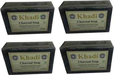 

Khadi Shivalik Charcoal Soap - Pack of 4(500 g, Pack of 4)