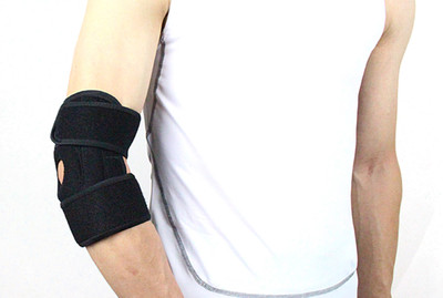

kalopsia industries Sports for Outdoor Gym Protector arm Sleeve Adjustable Breathable High Elastic Elbow Support (, Black, Multicolor