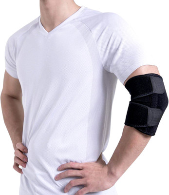 

PE Premium compression fabric for heat retention Elbow Support (, Black