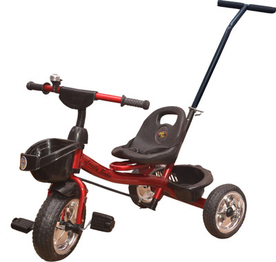 

kayoksh BABY TRICYCLE FOR KIDS WITH FRONT OR BACK BASKET AND CANOPY AND PARENT HANDLE RED COLOUR KIDS TRICYCLE RECOMMENDED TRICYCLE FOR BABY GIRL OR TRICYCLE FOR BABY BOY OR TRICYCLE FOR TODDLER GIRL OR TRICYCLE FOR TODDLER BOY RECOMMENDED FOR TODDLER 1,2