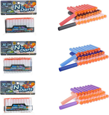 

Wishkey Soft Foam Suction Bullets Universal Darts Toy Guns Set of 90 for Blaster, Blaze Storm,Strike Elite Guns,Target Shooting Game for Kids or Adults(Multicolor)