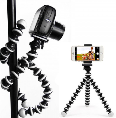 

BJORK UNIVERSAL SUPPORTED OCTOPUS DESIGN DSLR CAMERA/MOBILE HOLDER STAND/TRIPOD SELFIE STAND/STICK MONOPOD FOR ACTION/SHOOTING /VIDEO RECORDING 10" INCH FULLY FLEXIBLE NEW ARRIVAL OCTOPUS GORILLAPAD MOBILE CAMERA HOLDER/STAND TRIPOD Tripod, Tripod Kit(Mul