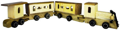 

Kalaplanet Wooden Train(Multicolor)