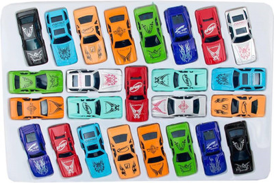 

KENZAI Multicolor Express 25 Pc car toy set for kids(Multicolor)