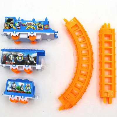 

RGB GROUP Electric power Rushed Trains Cars Kids Toys Thomas Train Set And Electric Track Toy Small Splicing Rail(Multicolor)