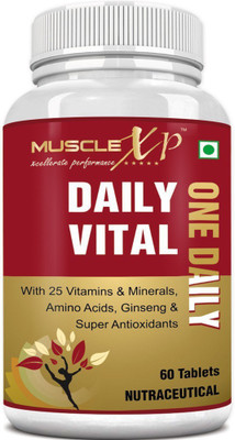 

MuscleXP Daily Vital (One Daily) Multi Vitamin(60 No)