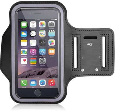 

Blue Birds Present For All Types 6 inch Phone with Key Holder, Waterproof Case & Comfort to Running, Jogging MX4 Adjustable Band(Black)