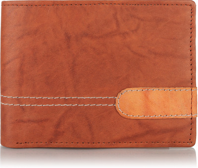

SAMTROH Men Tan Artificial Leather Wallet(5 Card Slots)