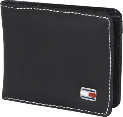 

Peacock Mundkar Boys Black Artificial Leather Wallet(6 Card Slots)