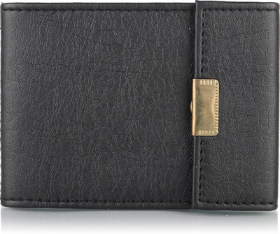 

Wildedge Men Black Artificial Leather Card Holder(5 Card Slots)