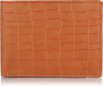 

SAMTROH Men Tan Artificial Leather Wallet(5 Card Slots)