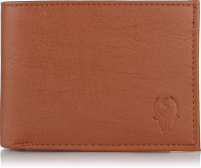 

SAMTROH Men Tan Artificial Leather Wallet(5 Card Slots)