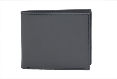 

Lamek Men Grey Genuine Leather Wallet(8 Card Slots)