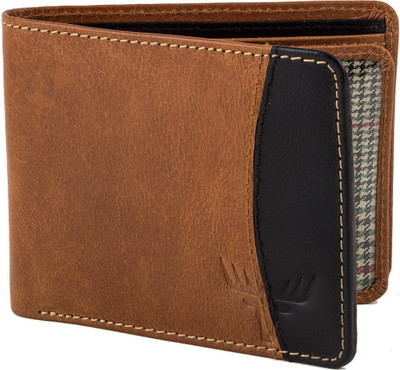 

Accezory Men Casual Brown Genuine Leather Wallet(6 Card Slots)