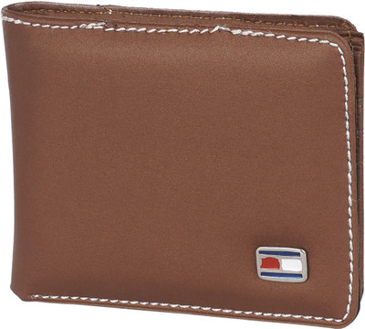 

Peacock Mundkar Boys Black Artificial Leather Wallet(6 Card Slots), Tan