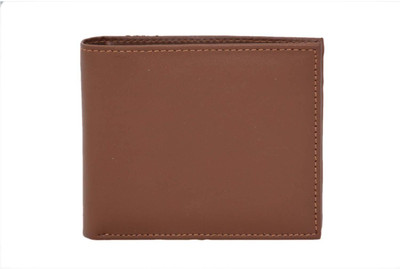 

Lamek Men Brown Genuine Leather Wallet(8 Card Slots), Brown b