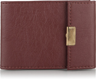 

Wildedge Men Brown Artificial Leather Card Holder(5 Card Slots)