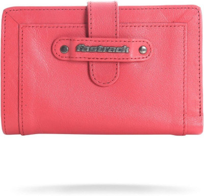 

Fastrack Women Ethnic Pink Genuine Leather Wallet(2 Card Slots)